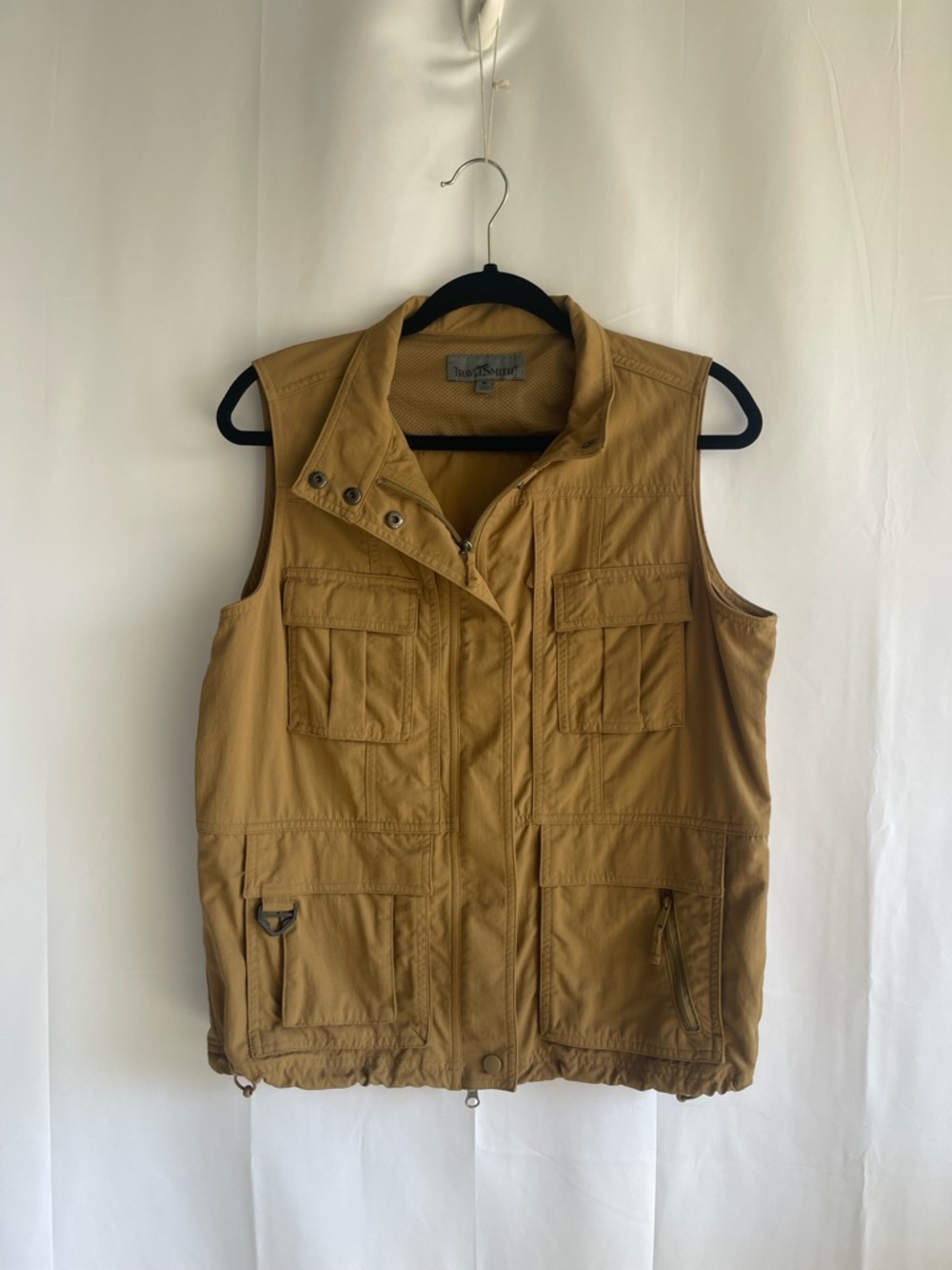TravelSmith Khaki/Tan Lightweight Jacket Vest